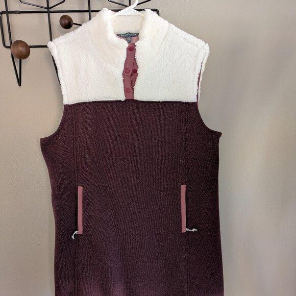 Title nine Sherpa vest dress - Picture 1 of 3